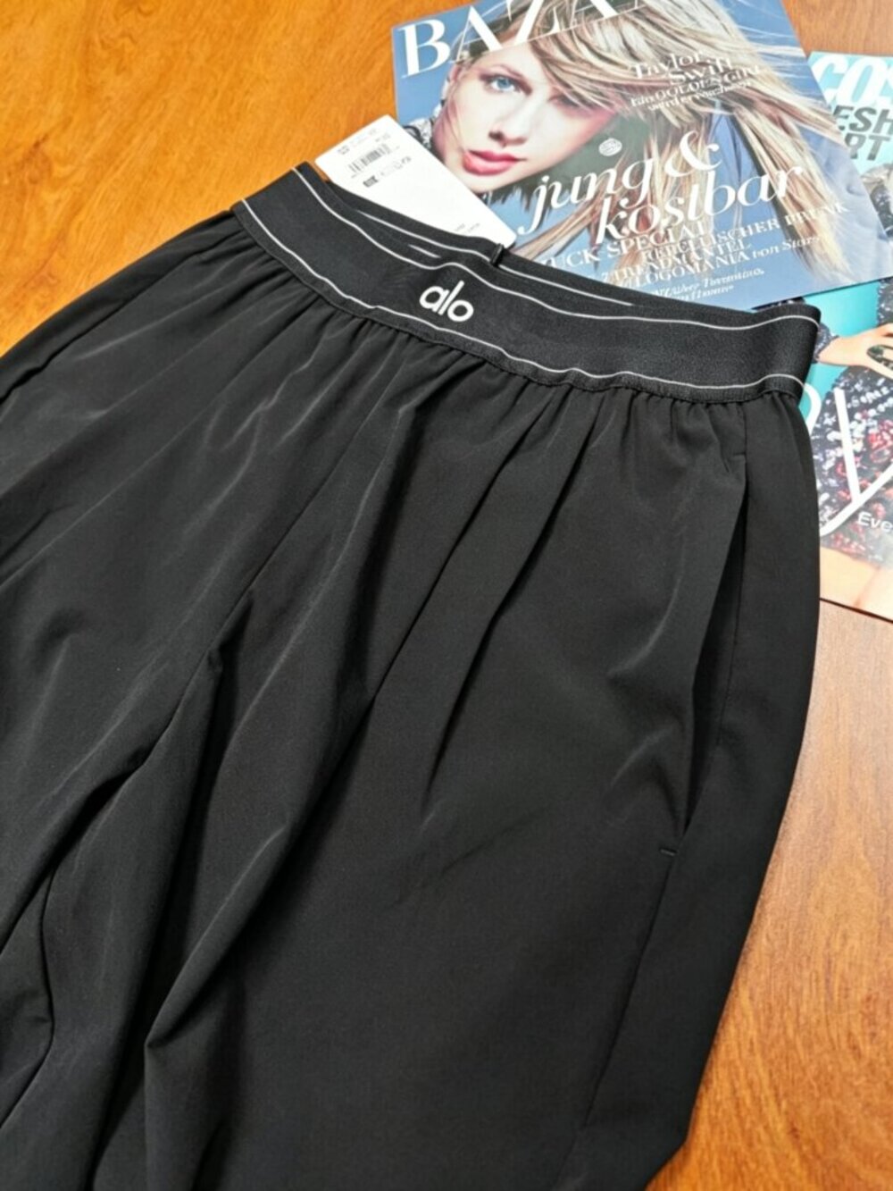 ALO Yoga Suit Up Trouser Black NWT Regular 30" Inseam🖤 - Picture 3 of 10